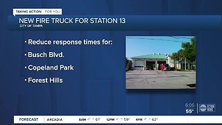 Hillsborough County fire station gets new truck to help lower response times