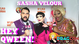 Sasha Velour on Hey Qween LIVE! At DragCon2017