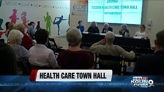 Community members share their health care concerns at health care town hall