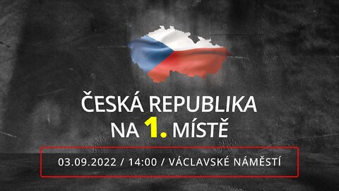 Česká Republika na 1. místě