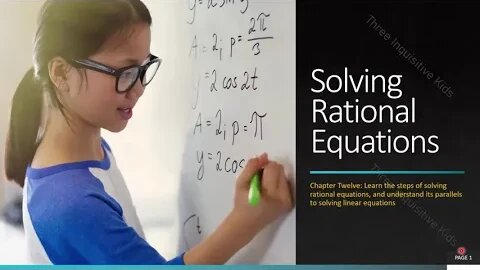 8th Grade Math | Unit 12 | Solving Rational Equations | Lesson 12.4.2 | Inquisitive Kids