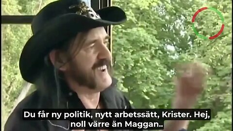 Lemmy Kilmister om politiker.