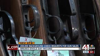 Background checks for guns spike on Black Friday