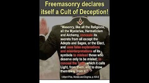 X Factor Winner and former Freemason Exposes the Satanic Cult of Freemasonry Part 1