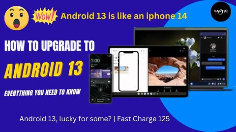 Android 13 : How to Upgrade to Android 13 now | Everything you need to know | its like an iphone 14