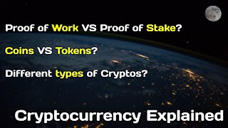 Proof of Work VS Proof of Stake | Coins VS Tokens | Categorizing Cryptos