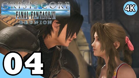 Crisis Core Final Fantasy 7 Reunion Japanese Dub Walkthrough Part 4 [PS5/4K] [With Commentary]