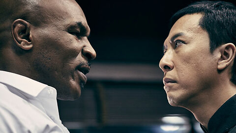 Donnie Yen vs Mike Tyson in a three minute fight in the movie IP MAN 3