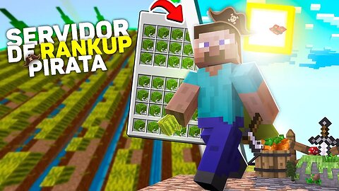 Minecraft: MELHOR SERVIDOR PIRATA DE BED WARS DE TODOS! 