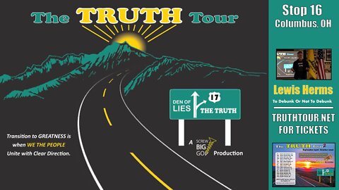 Lewis Herms, DEBUNK OR NOT DEBUNK, Truth Tour 1, Columbus OH, 7-16-22