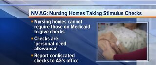 NV AG: Nursing homes taking stimulus checks