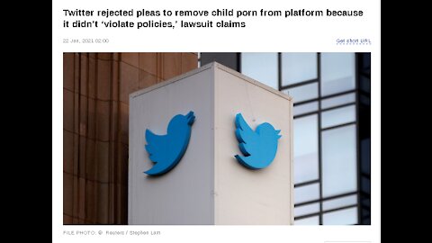 Twitter being sued for child endangerment