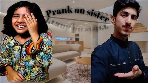 Crazy 😜prank on #sister 🥲|| sister per prank kr diya funny reaction #prank#sister#gonefunny #family