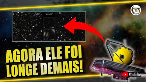 TELESCÓPIO JAMES WEBB OBSERVOU DUAS DAS PRIMEIRAS GALÁXIAS DO UNIVERSO!