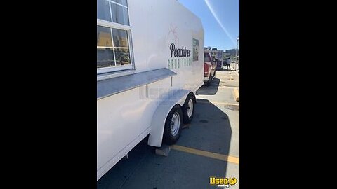2021 7' x 15' Food Concession Trailer with Pro-Fire Suppression for Sale in Georgia!