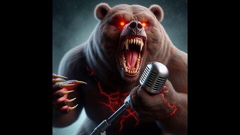 Freddy the bear sings beautifully and dances