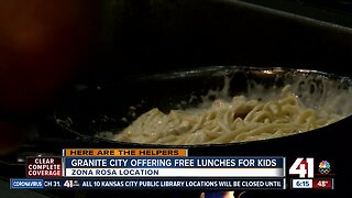 Granite city offering free lunches for kids