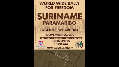 Worldwide Rally Paramaribo - Speech JvDS