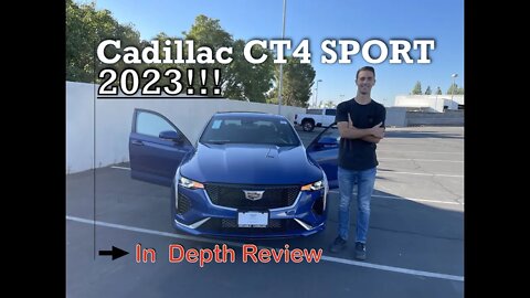 2023 Cadillac CT4 Luxury Sport Sedan 😍