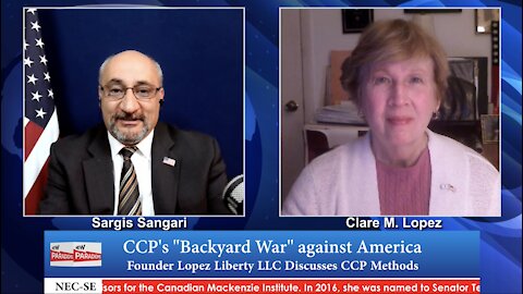 Clare Lopez: Lopez Liberty, CCP Anti-U.S. OPS, & ME Crises, New Paradigms with Sargis Sangari EP #52