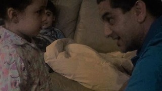 3 and 5 year old kids debate marriage and babies with their parents