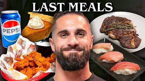 WWE’s Seth Rollins Eats His Last Meal #wwe’ssethrollinseatshislastmeal