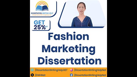 Fashion Marketing Dissertation Topics | dissertationwritinghelp.net