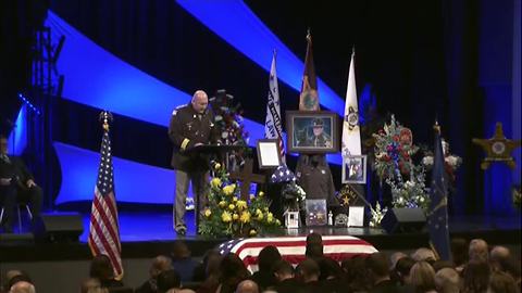 Boone County Sheriff at Deputy Pickett's funeral: We'll take it from here