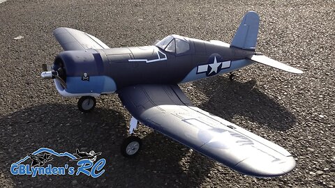 Parkzone F4U-1A Corsair Parkflyer WWII Warbird RC Plane Unboxing, Maiden Flight, and Flight Review
