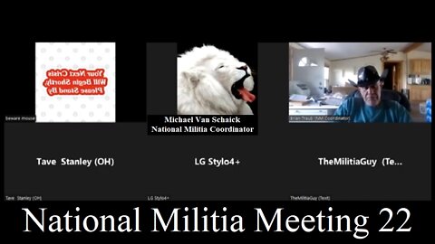 National Militia Meeting 22 - Organizing The Militia