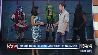 Fright Dome hosting hiring event