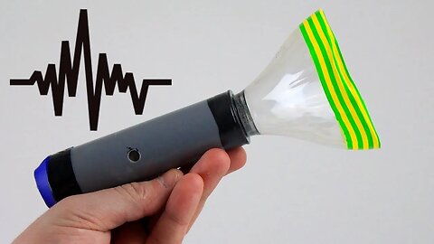 MONSTER SOUND FROM A PVC PIPE , BALLOON AND PLASTIC BOTTLE!