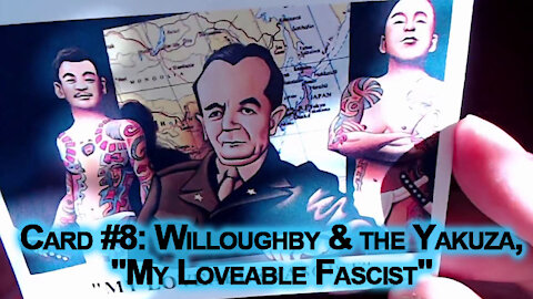 Drug Wars Trading Cards: Card #8: Willoughby & the Yakuza, "My Loveable Fascist" (Eclipse History)