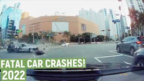Car Crash Compilation World! 01-2022