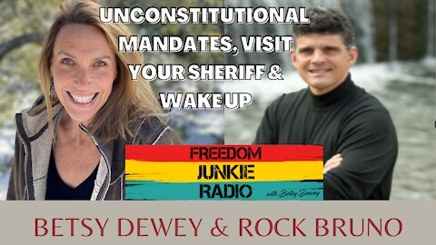 Unconstitutional Mandates, Visit Your Sheriff & Wake Up