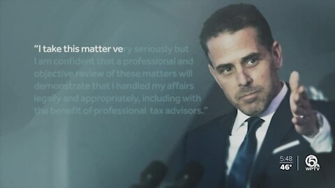 Hunter Biden facing federal investigation over 'tax affairs'