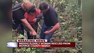 Missing elderly woman rescued from Monroe County marsh