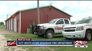 City temporarily shuts down Spavinaw fire department