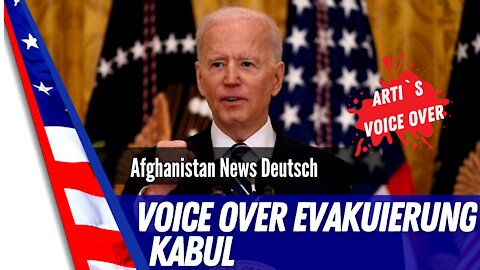 Biden zur Situation in Kabul und der Evakuierung von U.S Bürgern.