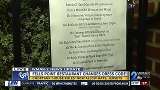 Fells Point restaurant changes dress code