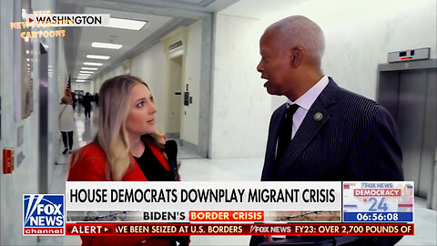 Democrat Rep. Johnson denies smuggling, border crisis, questions a reporter if she's been at the border: "You didn't talk to the right people apparently bc uh you know your questions are kind of off base."