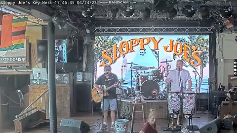 Live At Sloppy Joes Stage Cam Part 1