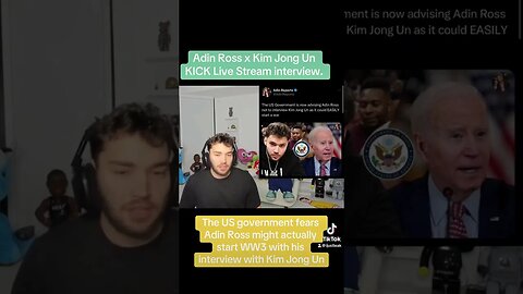 Adin Ross x Kim Jong Un - Interview via KICK Live Stream - Wednesday 20th September 2023