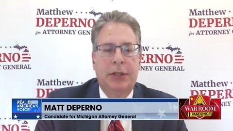 MI AG Candidate Matt Deperno Explains His Plans As AG To Rid Michigan Of The Leftist Agenda