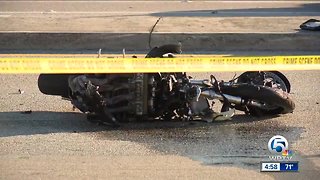 Motorcyclist killed in Boynton Beach crash