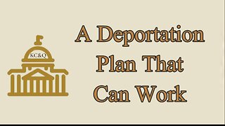 A Feasible Plan For Aggressive Deportation in 2025