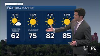 Thursday 5pm Forecast