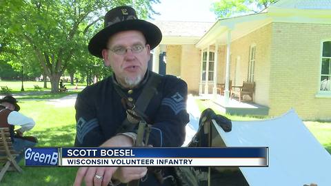 Civil War reenactment comes to Green Bay