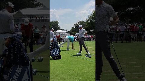 Scottie Scheffler & Wyndham Clark Synchronized Drives - Tour Championship!