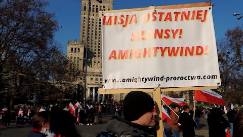 Independence March in Poland 2021! Amightywind's Ministry!